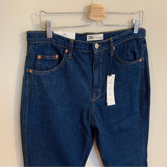 NWT Zara The 70's Bootcut Jeans in Denny Blue, Size 10 - Picture 6 of 12